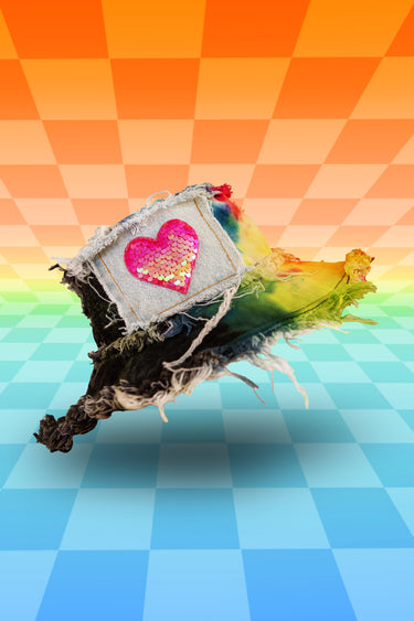 Half 'n Half Reverse Tie Dye Bucket Hat