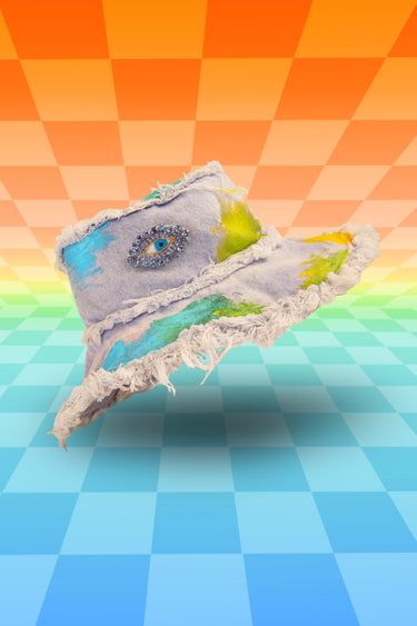 Painted Third Eye Bucket Hat