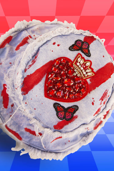 Painted Hearts 'R Fly Bucket Hat